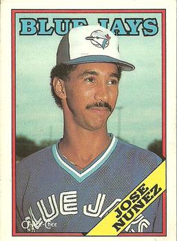 1988 O-Pee-Chee Baseball Cards 028      Jose Nunez